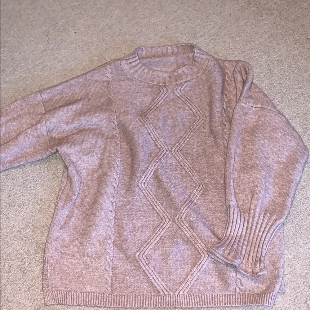 Tan sweater